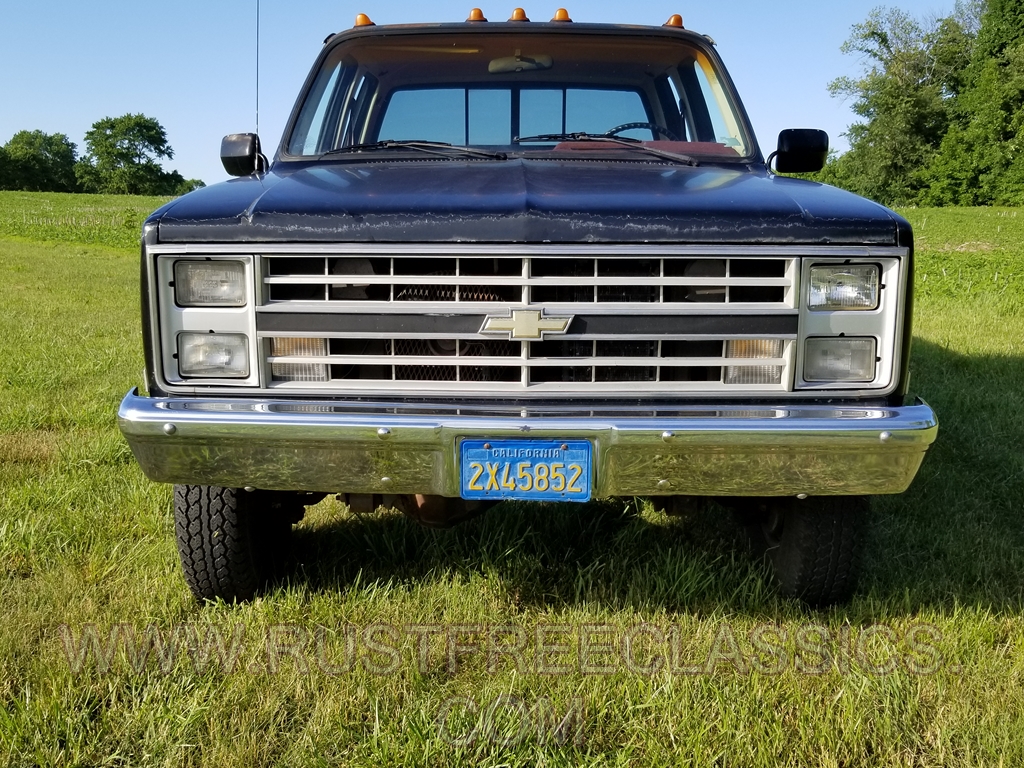 1988 Chevy V30 K30 1 ton Silverado Crew Dually Loaded Black 60k